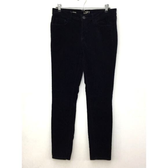 ANN TAYLOR LOFT Modern Skinny Cotton Corduroy Pants Sz 29/8 - Picture 1 of 9